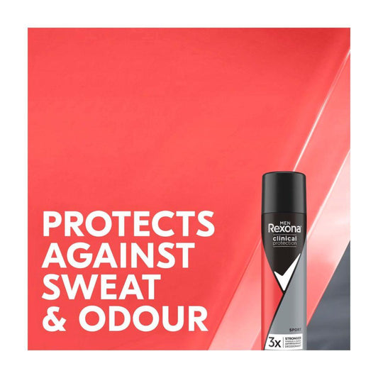 Rexona Men Deodorant 96hr inical Aerosol Sport - 180mL