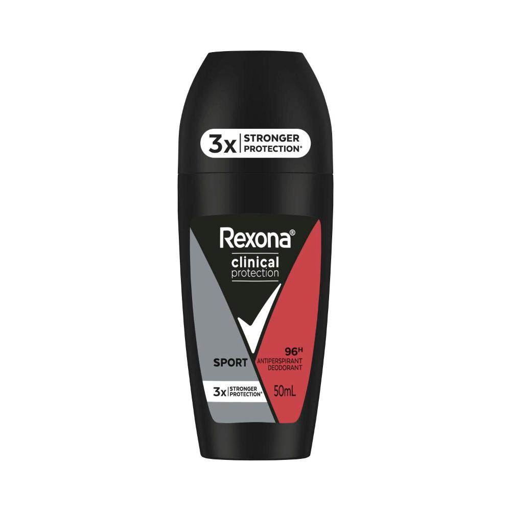 Rexona Men Deodorant 96hr Clinical Roll On Sport - 50mL
