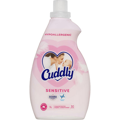 Cuddly Ultra Fabric Softener Sensitive 1L