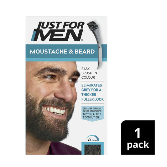 Just For Men Moustache & Beard In Colour Dark Brown - 1 pack