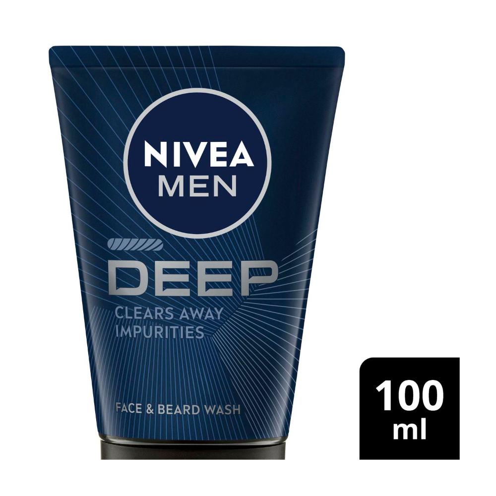 Nivea Men Deep Face Wash - 100mL