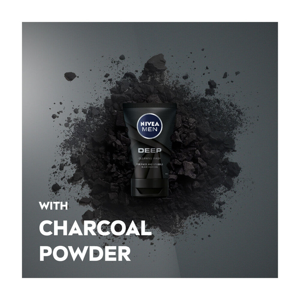 Nivea Men Deep Face Wash - 100mL