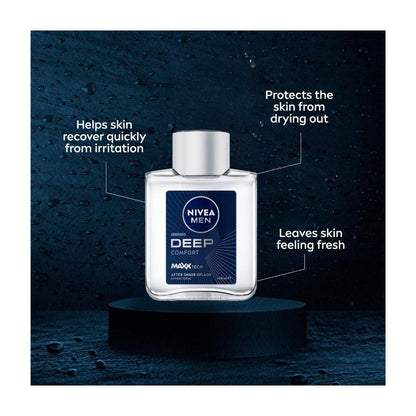 Nivea Men Deep After Shave Splash - 100mL