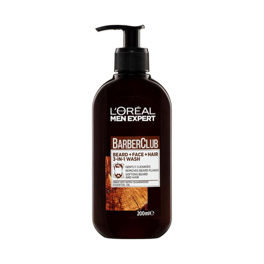 L'Oreal Paris Men Expert Barber ub Face & Hair Wash - 200mL