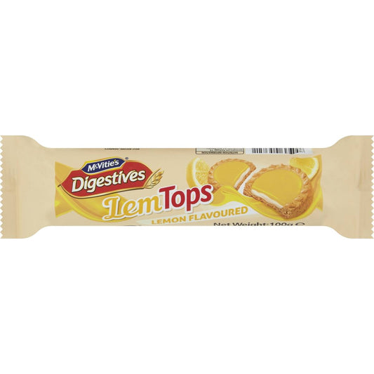 Mcvitie's Lemtops Digestives 100g