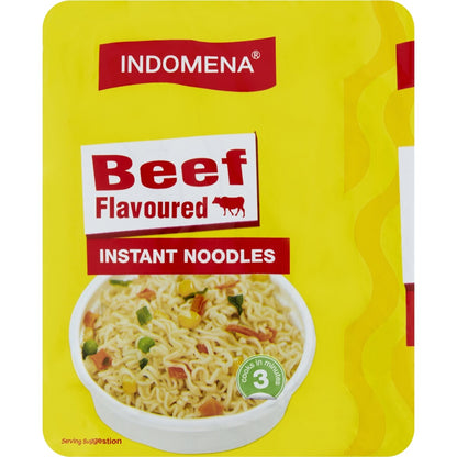 Indomena Beef Flavoured Instant Noodles 85g X 5 Pack