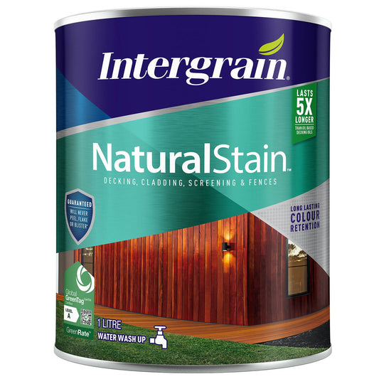 Intergrain NaturalStain Timber Stain Jarrah Redgum - 1L