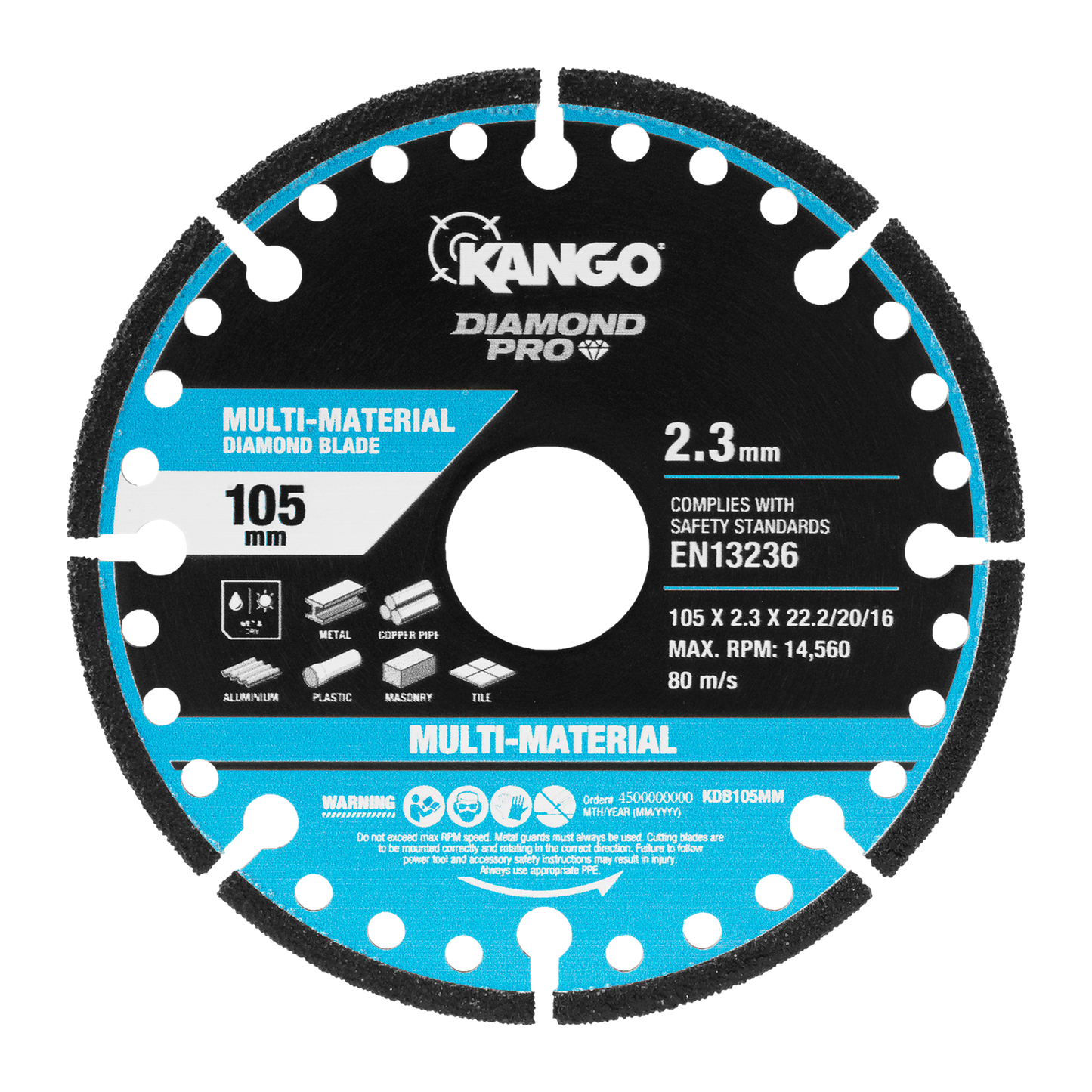 Kango Multi Material Diamond Blade - 105mm