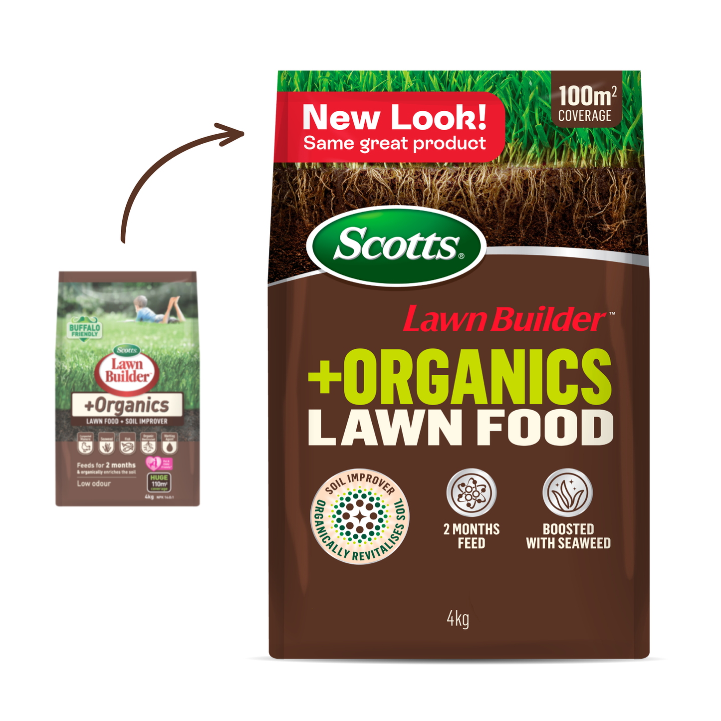 Scotts Lawn Builder Slow Release Fertiliser - 4kg