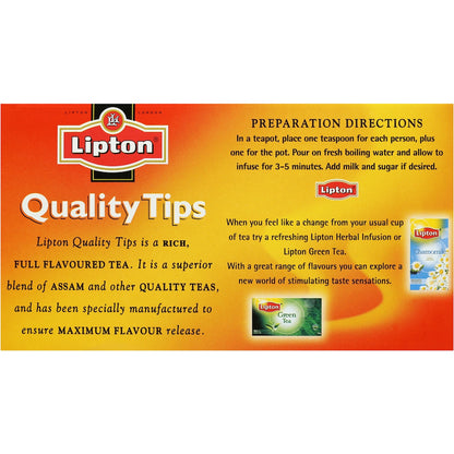 Lipton Quality Tips Loose Leaf Tea 250g