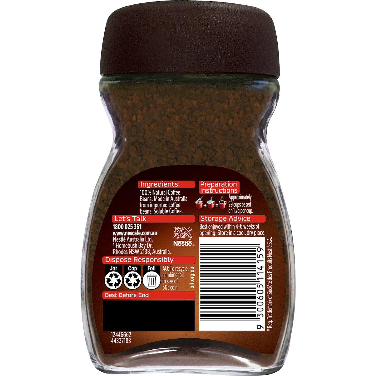 Nescafe Blend 43 Instant Coffee Jar 50g