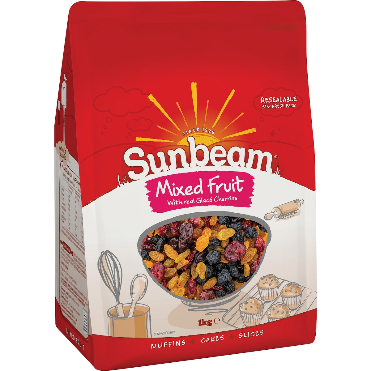 Sunbeam Mixed Fruit 1kg
