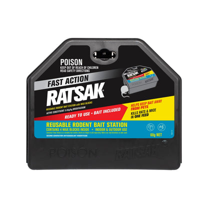 RATSAK Fast Action Rodent Bait Station