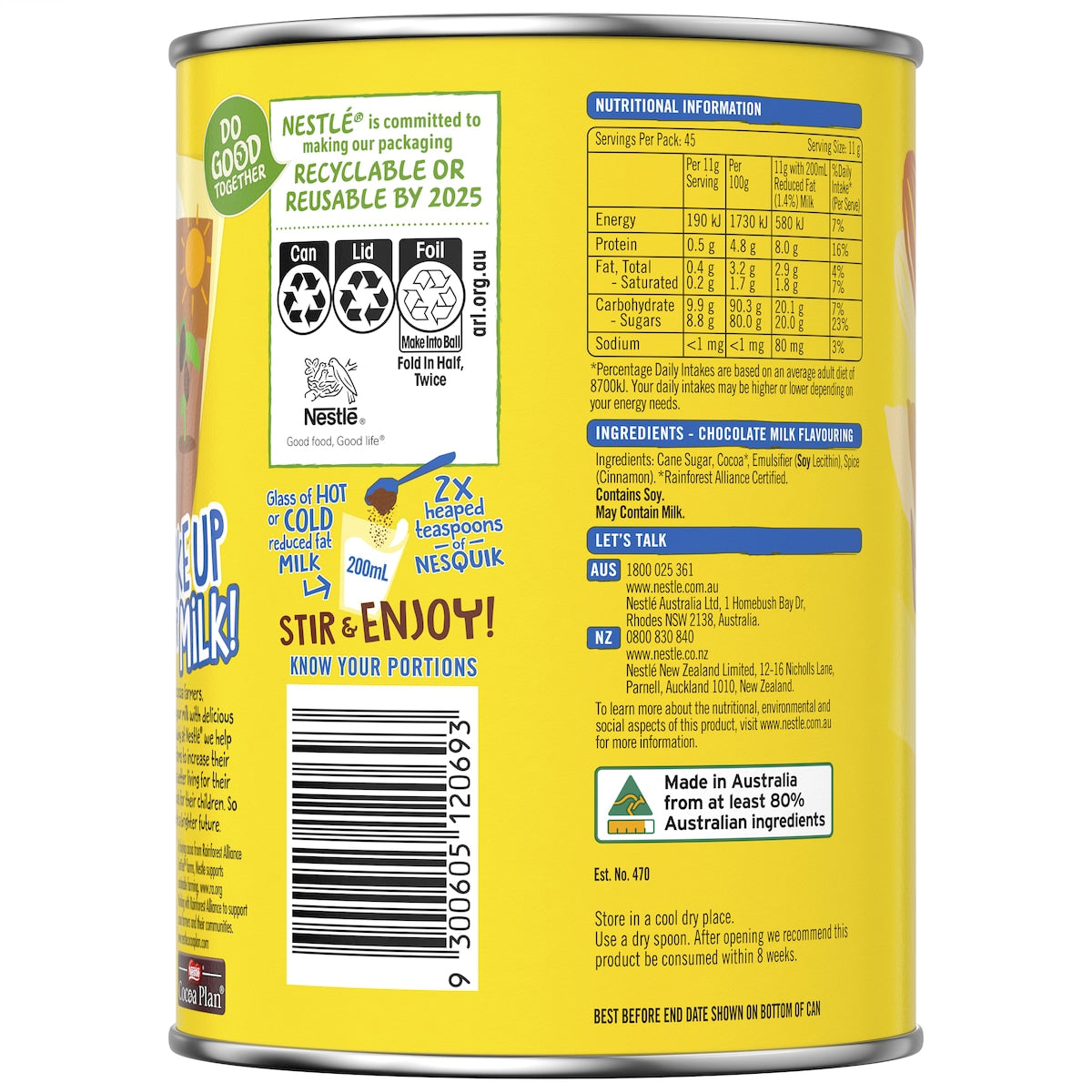 Nesquik Chocolate 500g