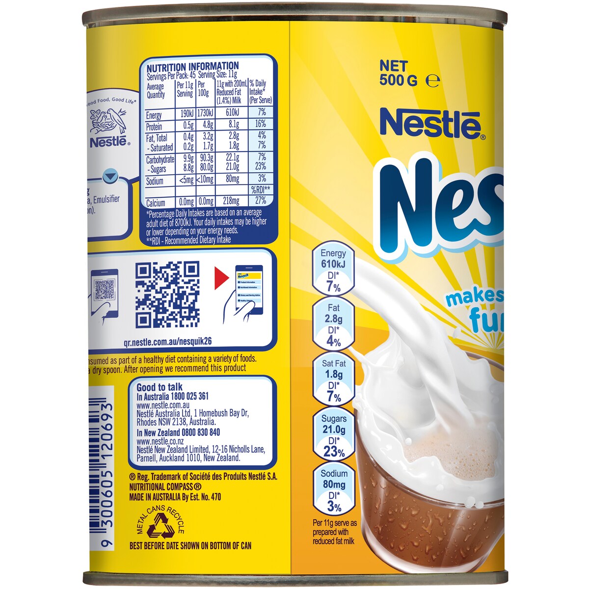 Nesquik Chocolate 500g
