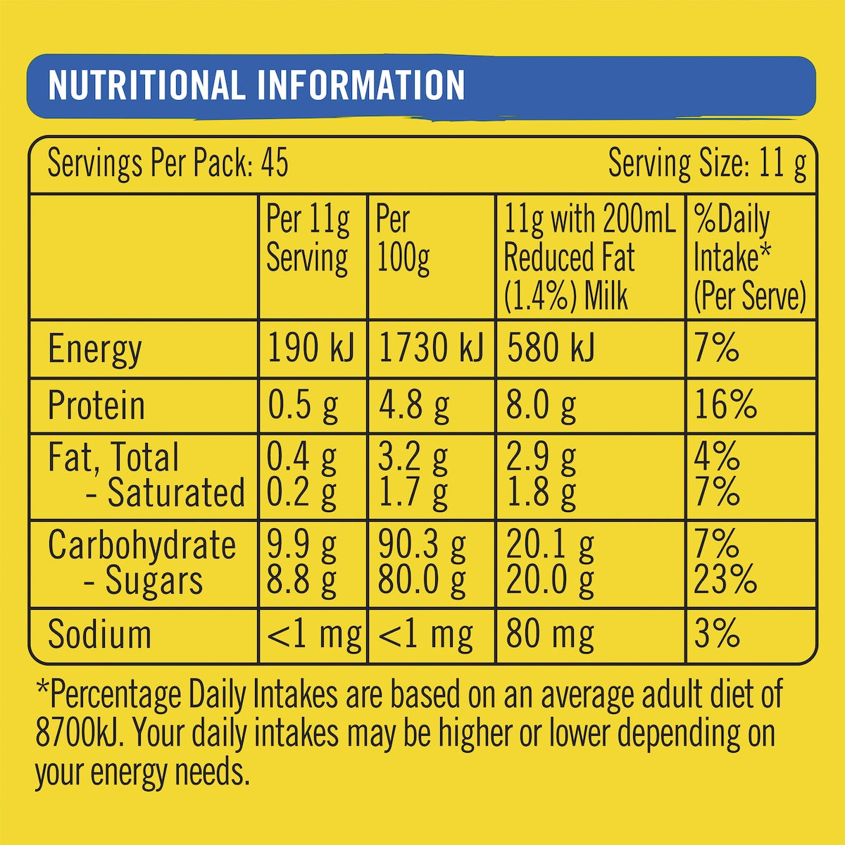 Nesquik Chocolate Flavoured Milk Drink 500g