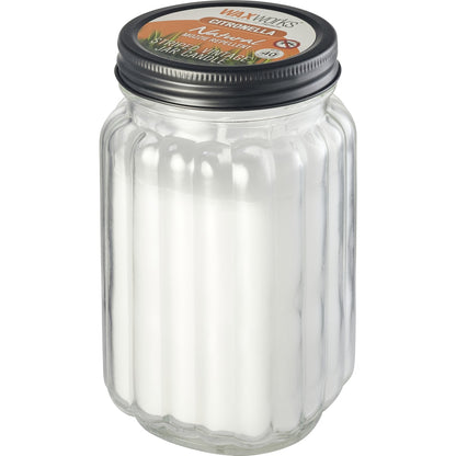 Waxworks Vintage Jar Citronella Candle Each
