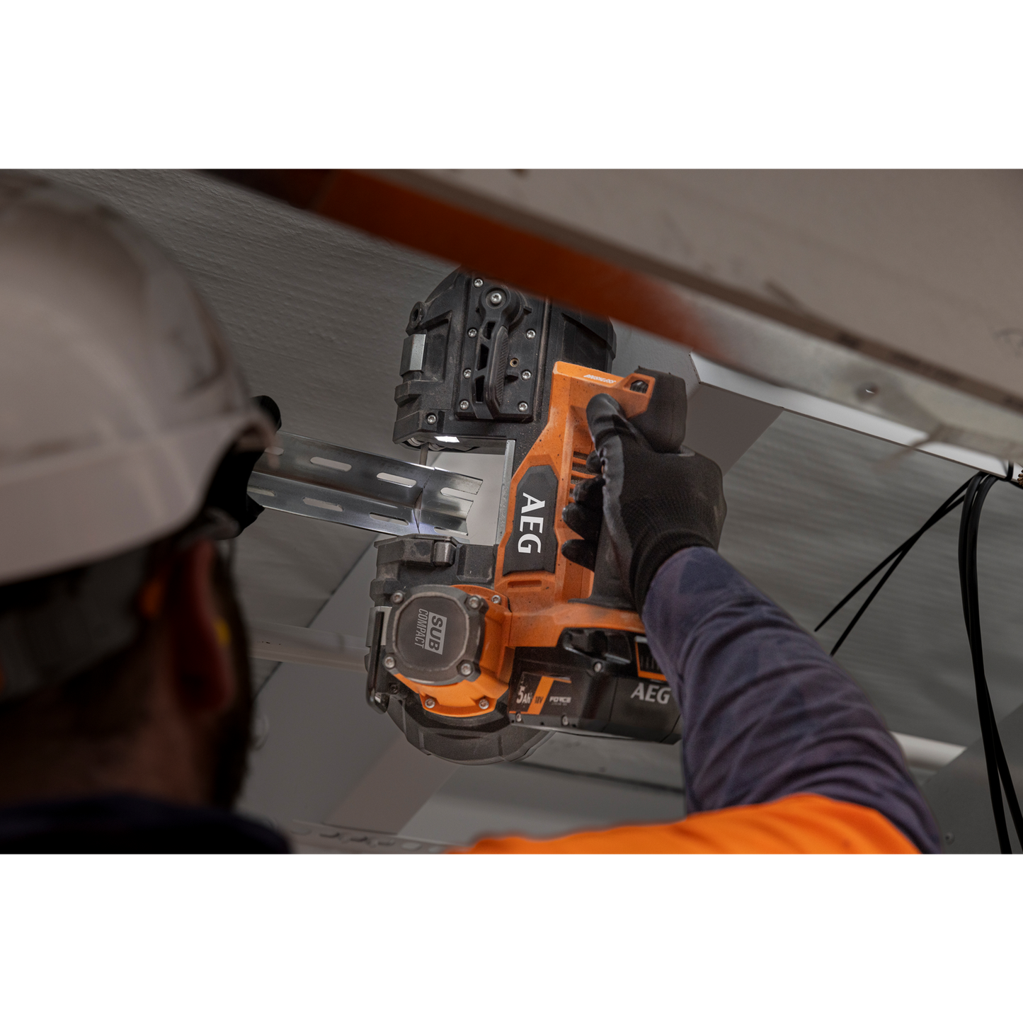 AEG Sub Compact Brushless Band Saw - 18V - 63mm