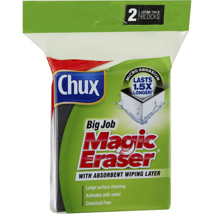 Chux Magic Eraser Big Job Extra Thick 2 pack