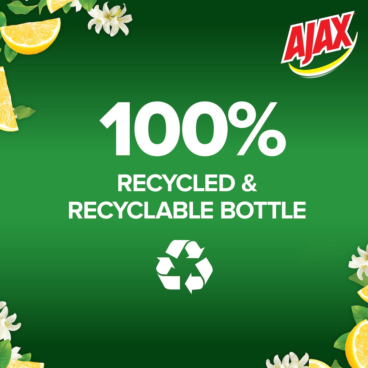 Ajax Spray & Wipe Multipurpose Cleaner Lemon Citrus 500ml