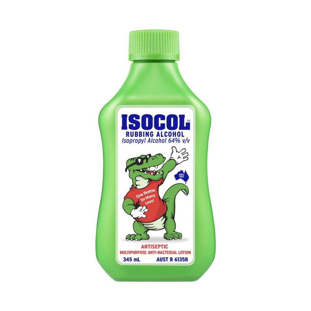 Isocol Antiseptic Rubbing Alcohol - 345mL