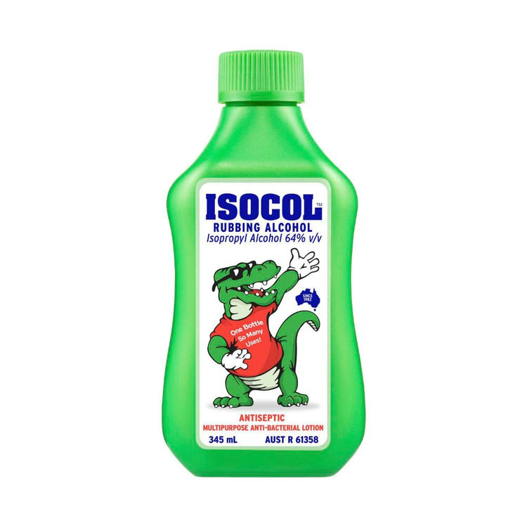 Isocol Antiseptic Rubbing Alcohol - 345mL