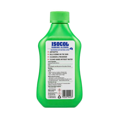 Isocol Antiseptic Rubbing Alcohol - 345mL