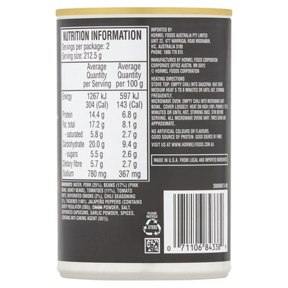 Stagg Chili assic Pork Chilli With Beans - 425g