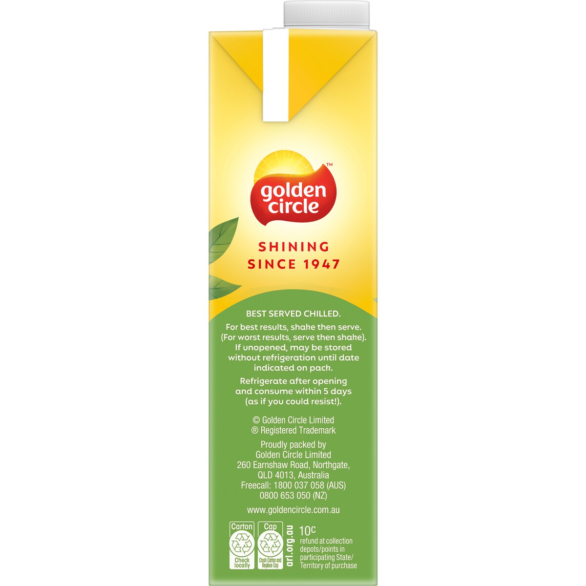 Golden Circle Drinks Tropical Punch Fruit Drink 1L