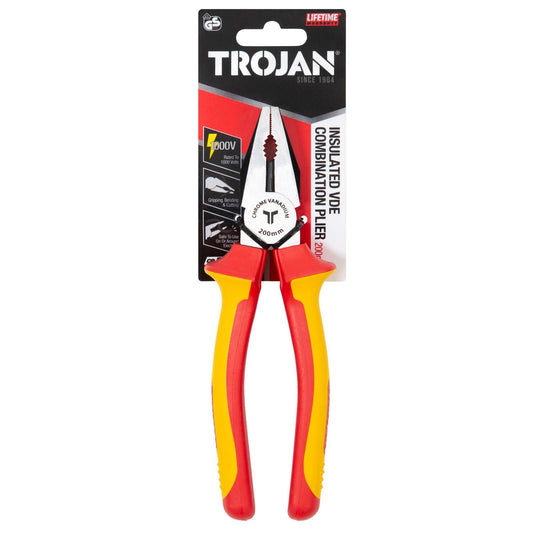 Trojan 200mm Insulated VDE Combination Plier
