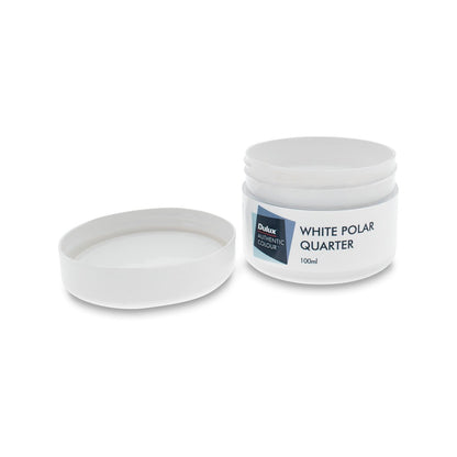Dulux White Polar Quarter Sample Pot 100ml Water Based Low Sheen