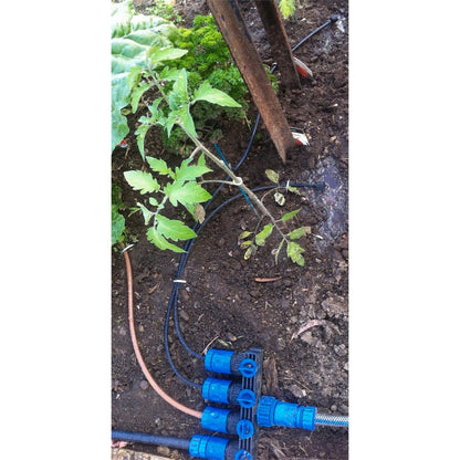 Ladco 6mm Click Poly Irrigation Tube - 50mm Plastic - Easy Attach
