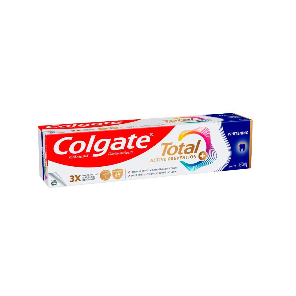 Colgate Total Active Prevention Whitening Toothpaste - 200g