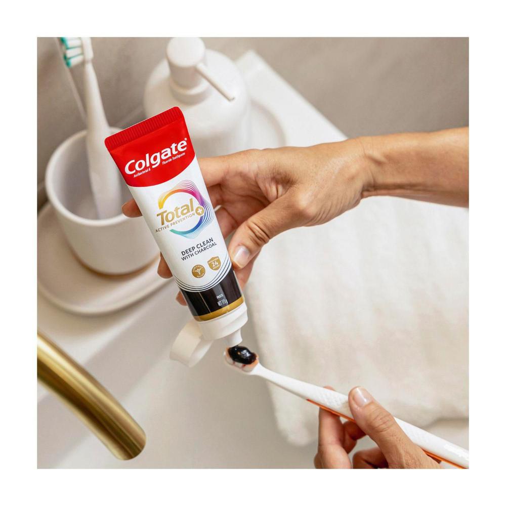 Colgate Total Active Prevention Deep Clean Charcoal Toothpaste - 115g