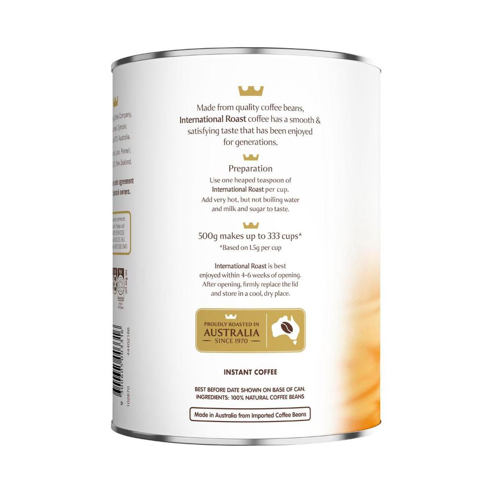 International Roast Instant Coffee - 500g