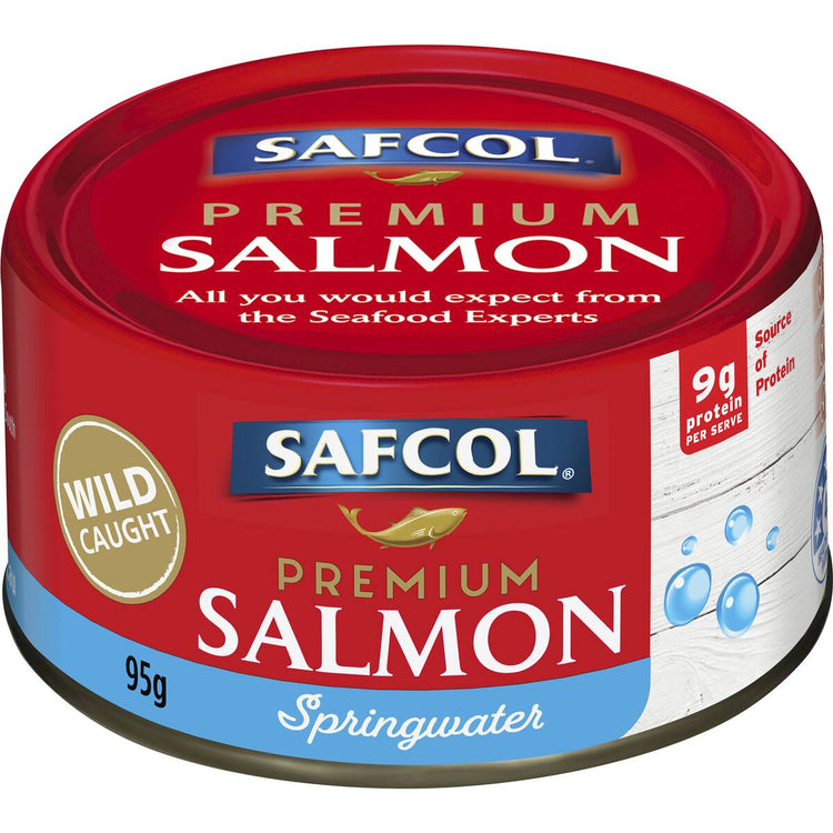 Safcol Salmon In Spring Water 95g