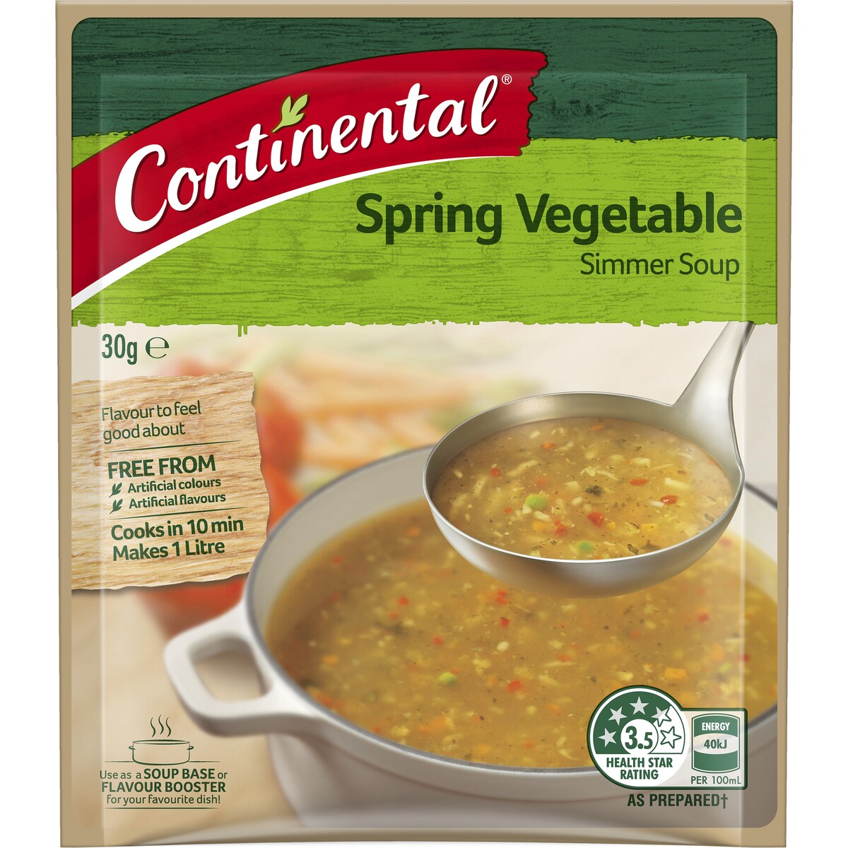 Continental Classics Simmer Soup Spring Vegetable 30g