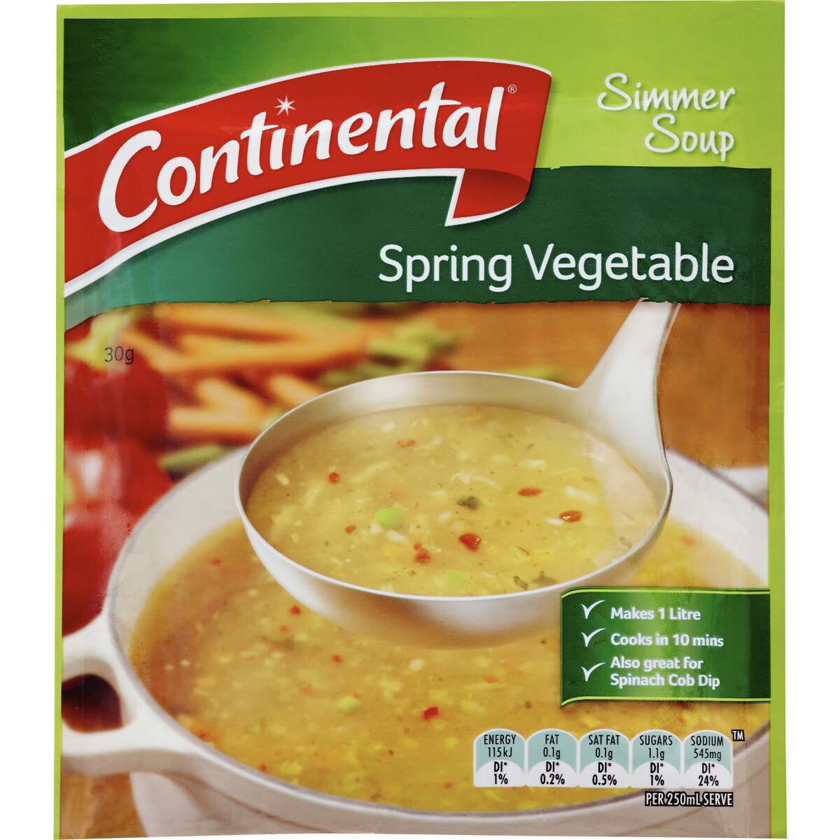 Continental Classics Simmer Soup Spring Vegetable 30g