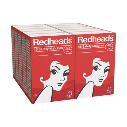 Redheads Shrink Wrapped Matches - 450 Pack