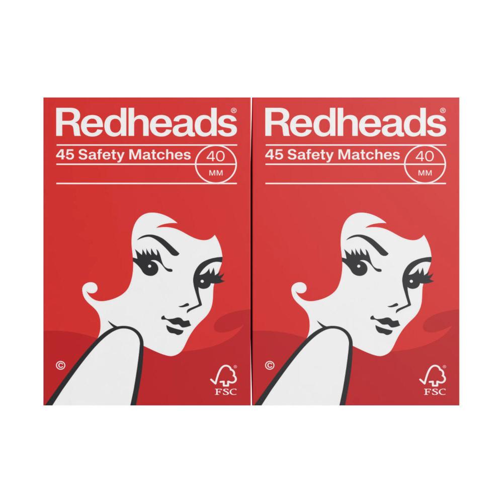Redheads Shrink Wrapped Matches - 450 Pack