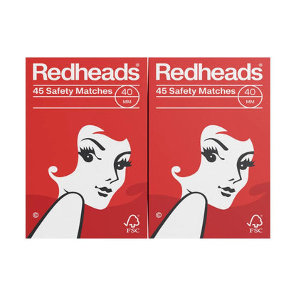 Redheads Shrink Wrapped Matches - 450 Pack