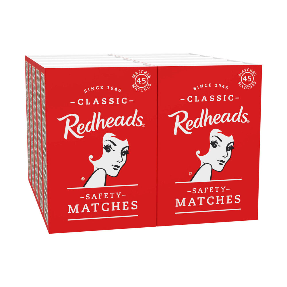 Redheads Shrink Wrapped Matches - 450 Pack