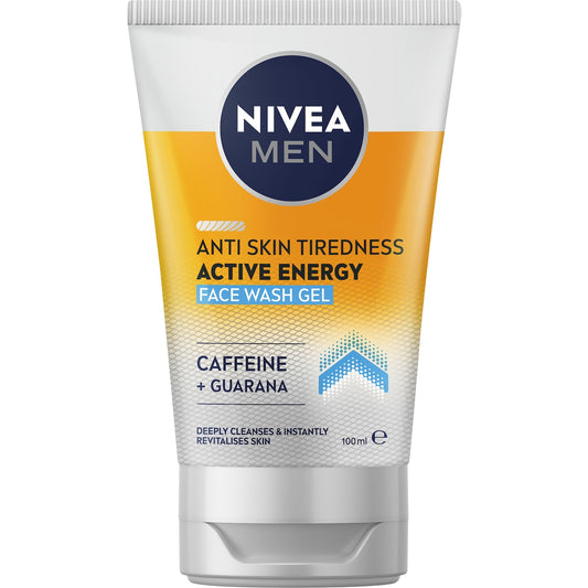 Nivea Men Skin Energy Face Wash Gel With Vitamin+ & Caffeine 150mL