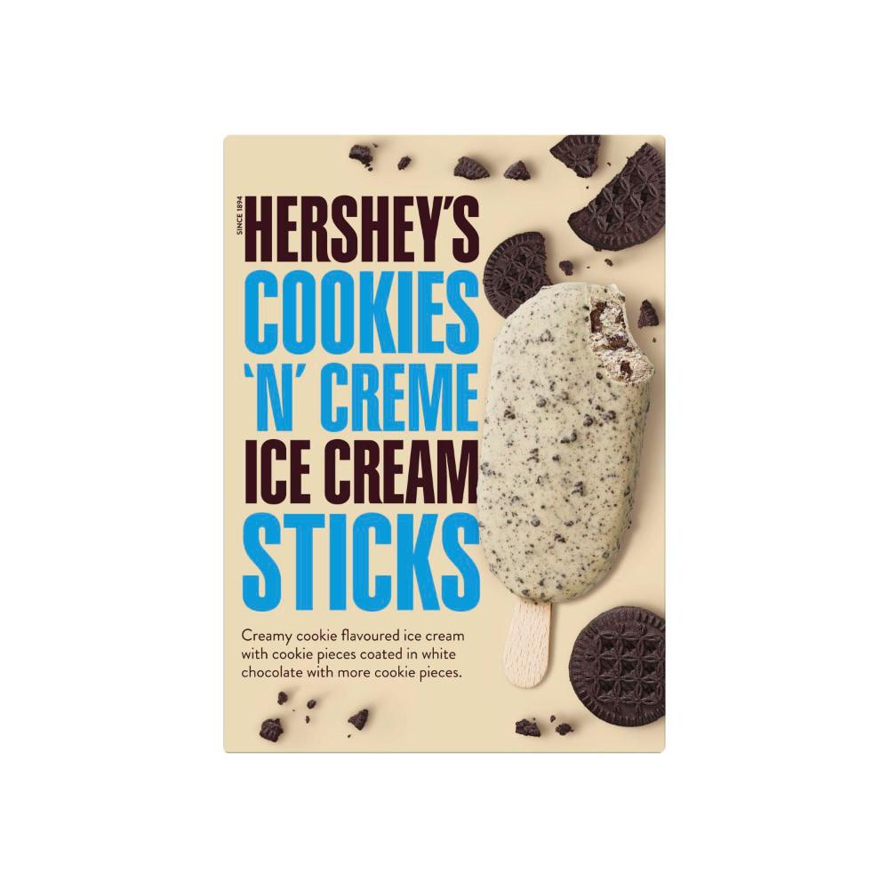 Hershey's Cookies & Creme Sticks 4 Pack - 360mL