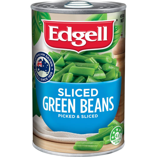 Edgell Australian Grown Sliced Green Beans 410g
