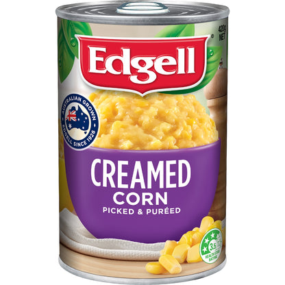 Edgell Creamed Corn Picked & Pureed 420g