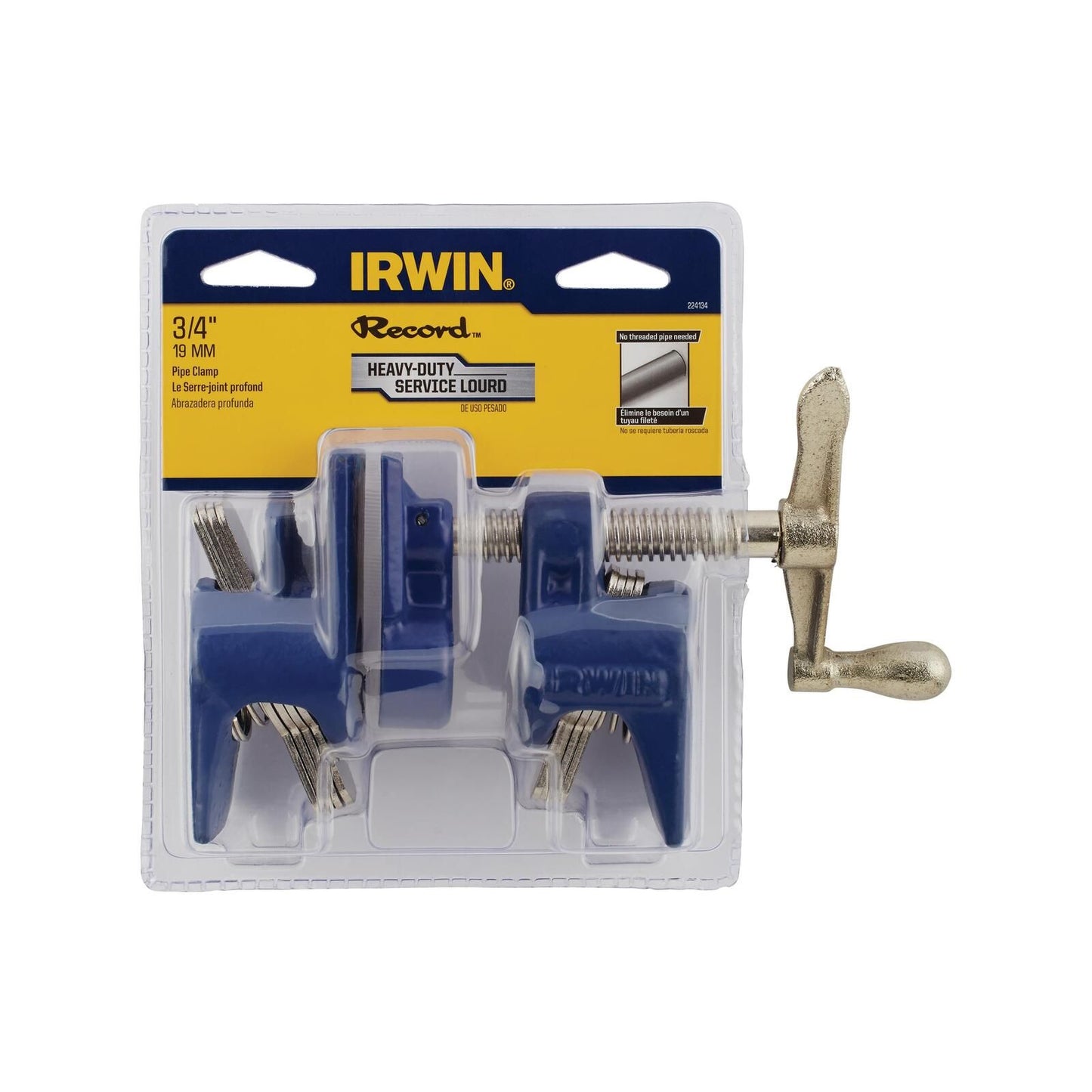 Irwin Pipe Clamp - 3/4" - 246 x 200 x 58mm