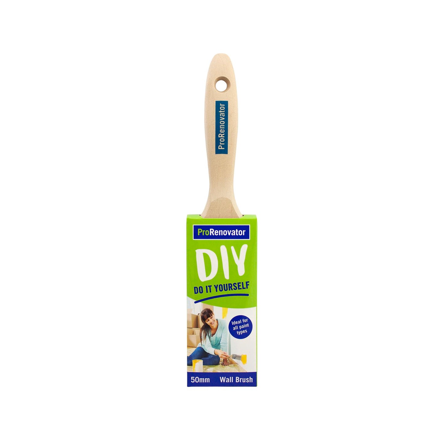 Pro Renovator Wall Paint Brush - 50mm