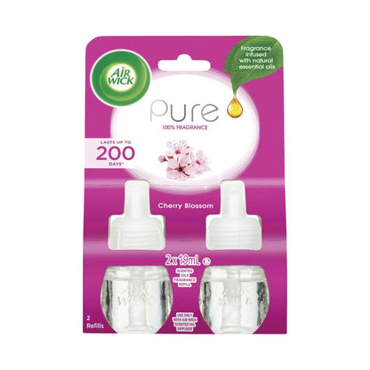Air Wick Pure Cherry Blossom Refill 2x19ml - 2 Pack