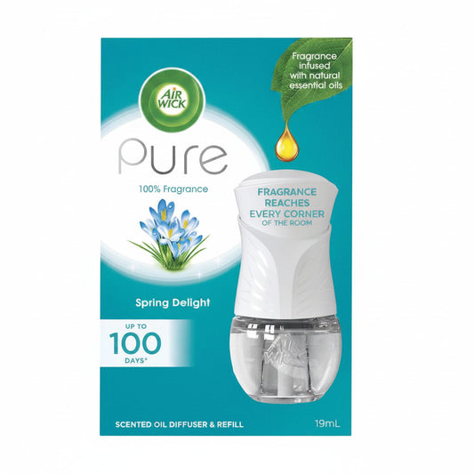 Air Wick Pure Spring Delight Plug in Diffuser - 1 pack